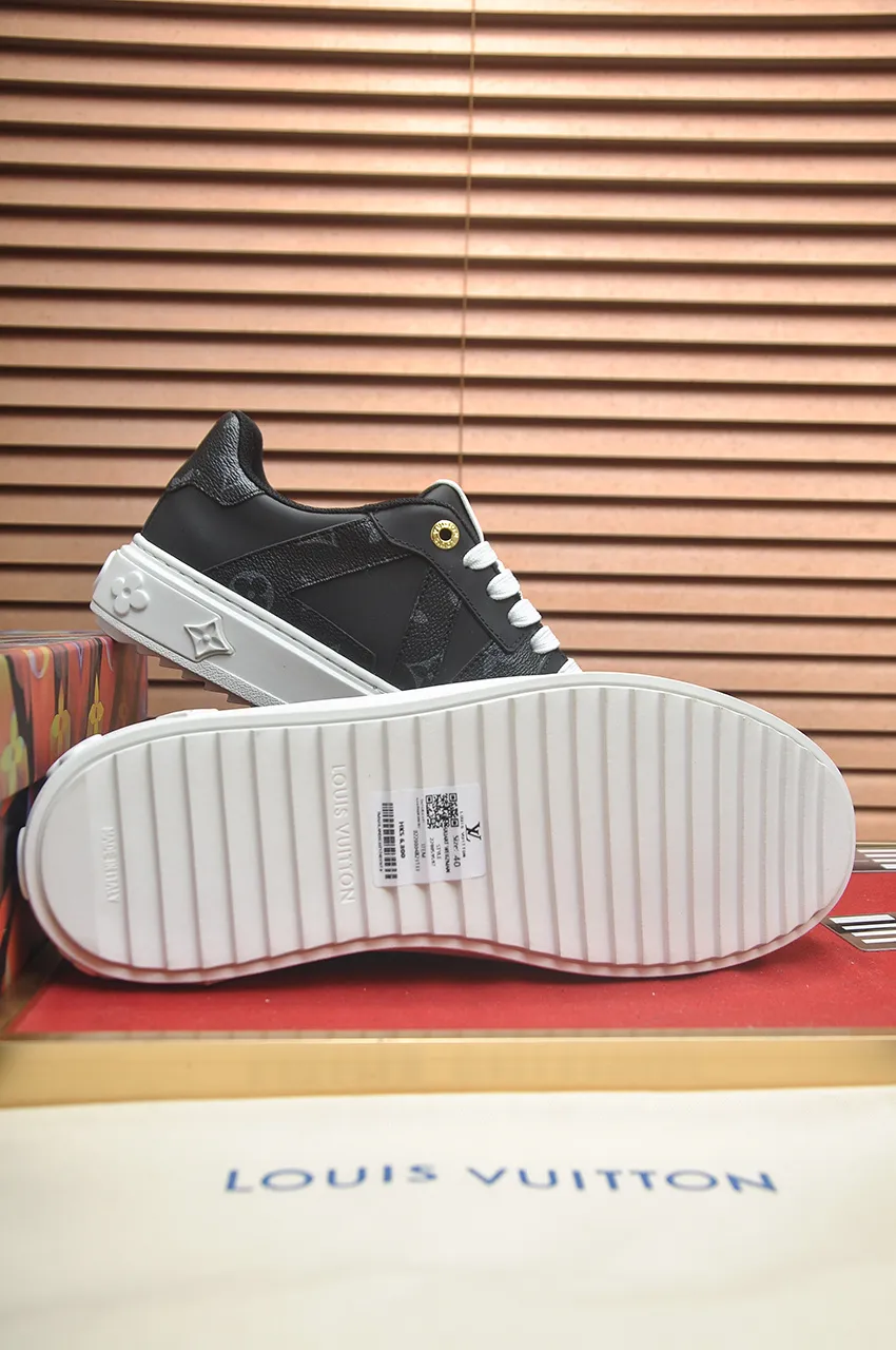 Men's shoes 💰540💶[LOUIS VUITTON] Original order price (mesh lining) new model 🍀LV Louis Vuitton * - top version of LV classic trendy shoes! Use imported original cowhide leather, cloth cowhide lining and original wear-resistant rubber outsole! High quality products! Code number 38-45 (45 is custom-made and cannot be returned or exchanged)
